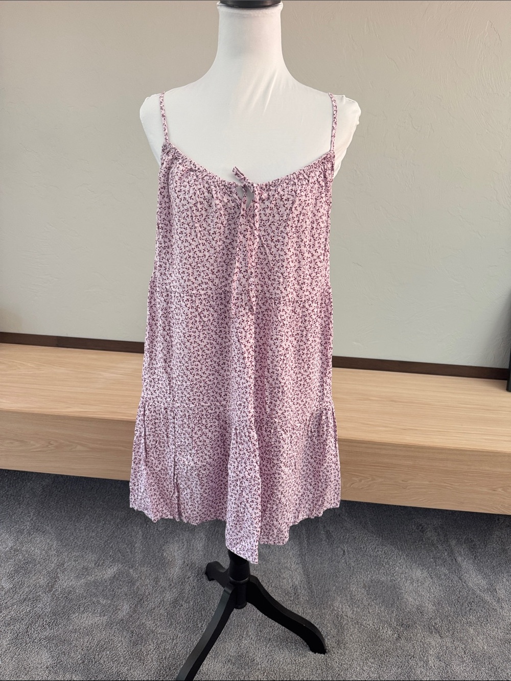 Old Navy Purple Floral Mini Dress